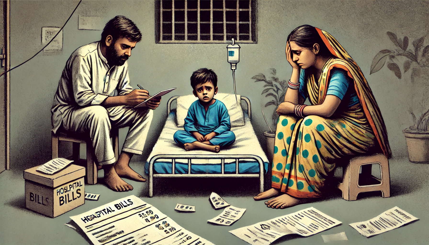 Inadequate Treatment of Kids and the Role of Health Insurance 3 hospital bill and family Inadequate Treatment of Kids and the Role of Health Insurance