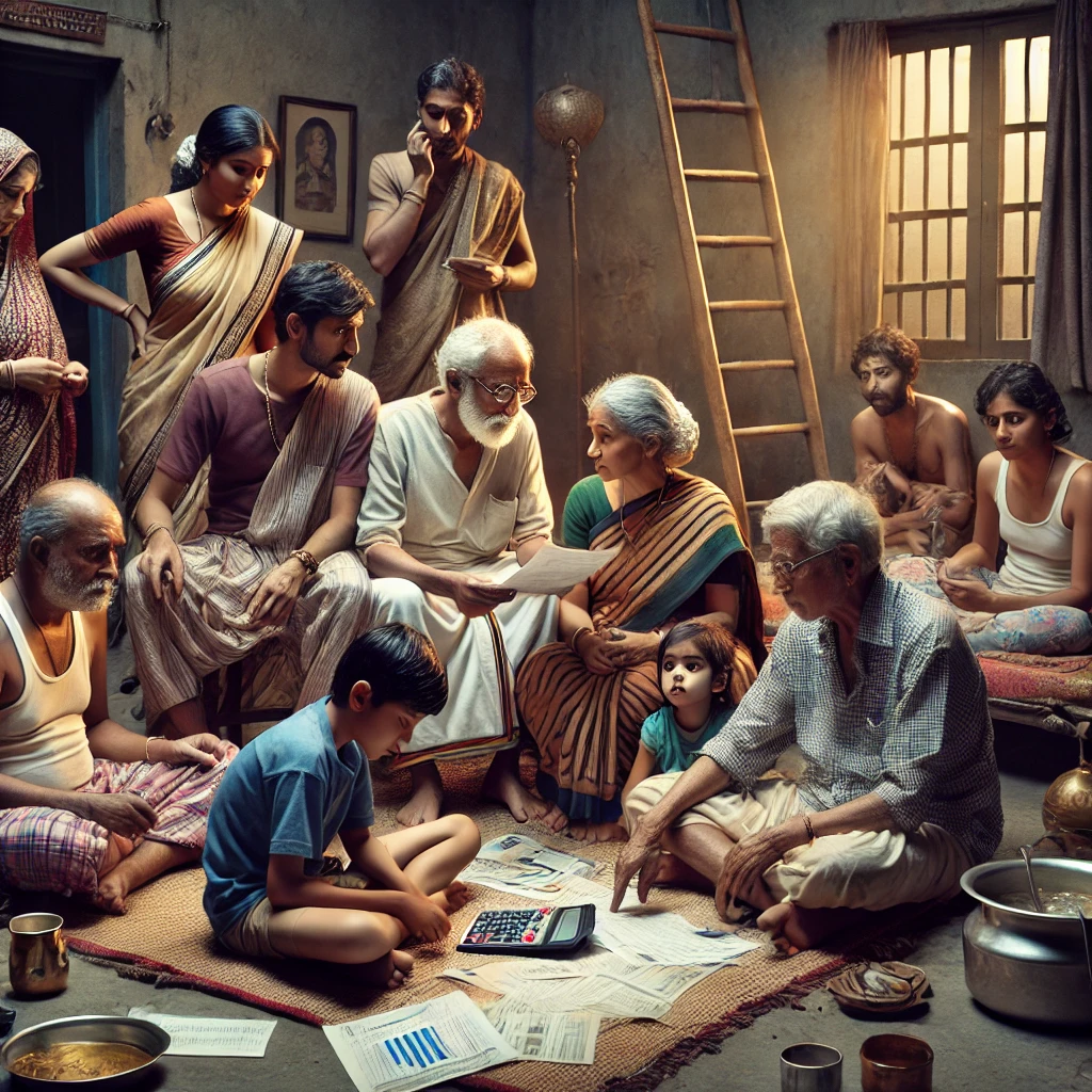Role of Money in Childhood Health Age Up to 05 Years 4 indian joint family ill Role of Money in Childhood Health Age Up to 05 Years