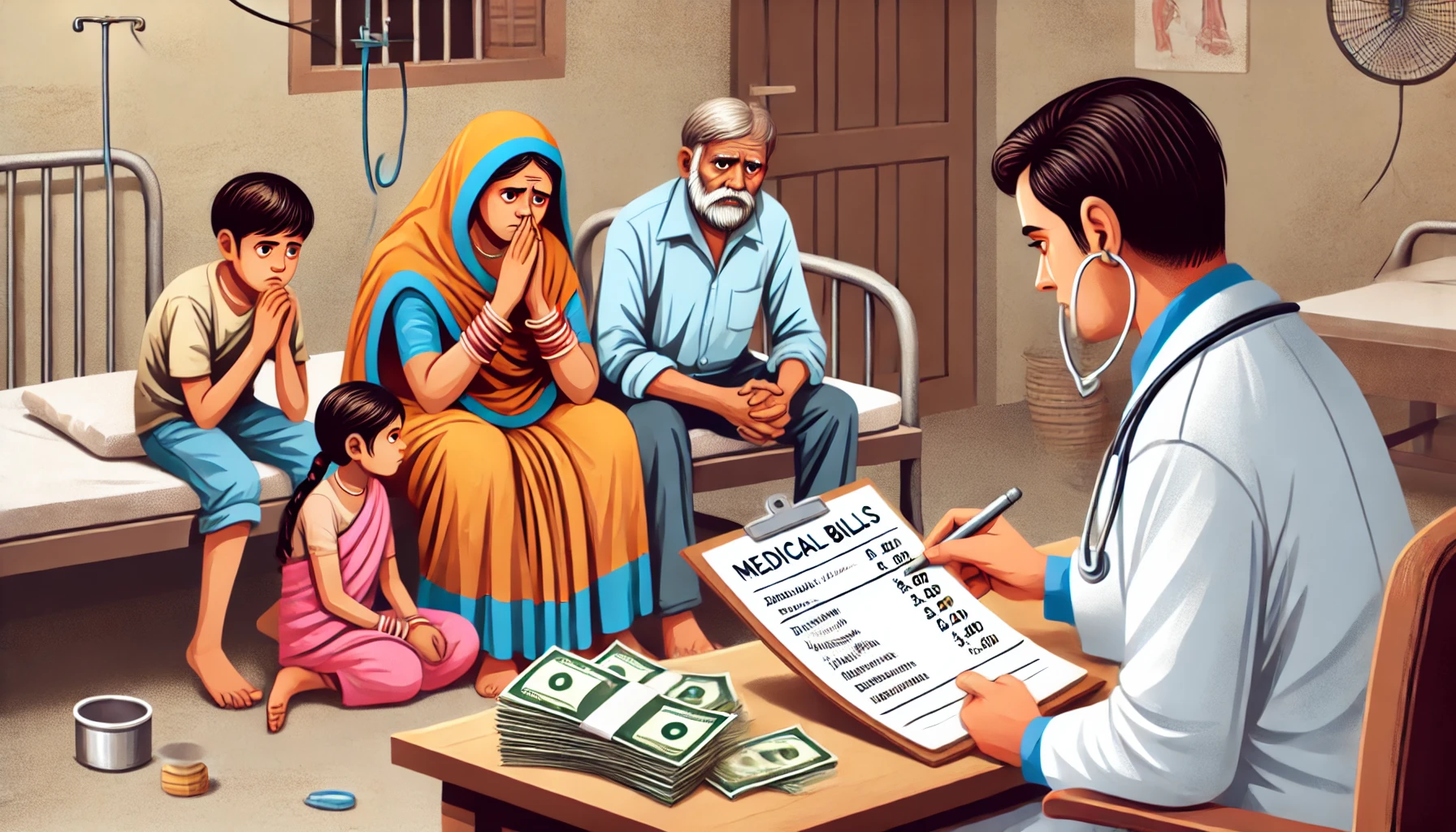 Inadequate Treatment of Kids and the Role of Health Insurance