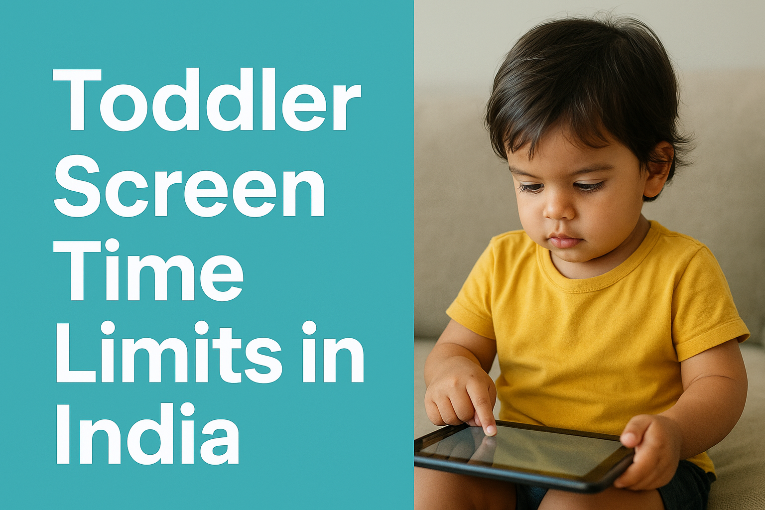 Toddler Screen Time India: Best Strategies for Healthy Use 1 ChatGPT Image Aug 23 2025 02 41 12 PM toddler screen time limits,WHO screen time guidelines 0–5 years,How much screen time is safe for toddlers,Screen-free activities for toddlers India