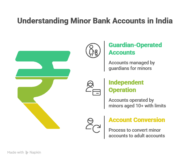 RBI Guidelines 2025: Minor Account or Guardian-Operated Account – Which is Better?,self operated minor bank account age 10 india checklist