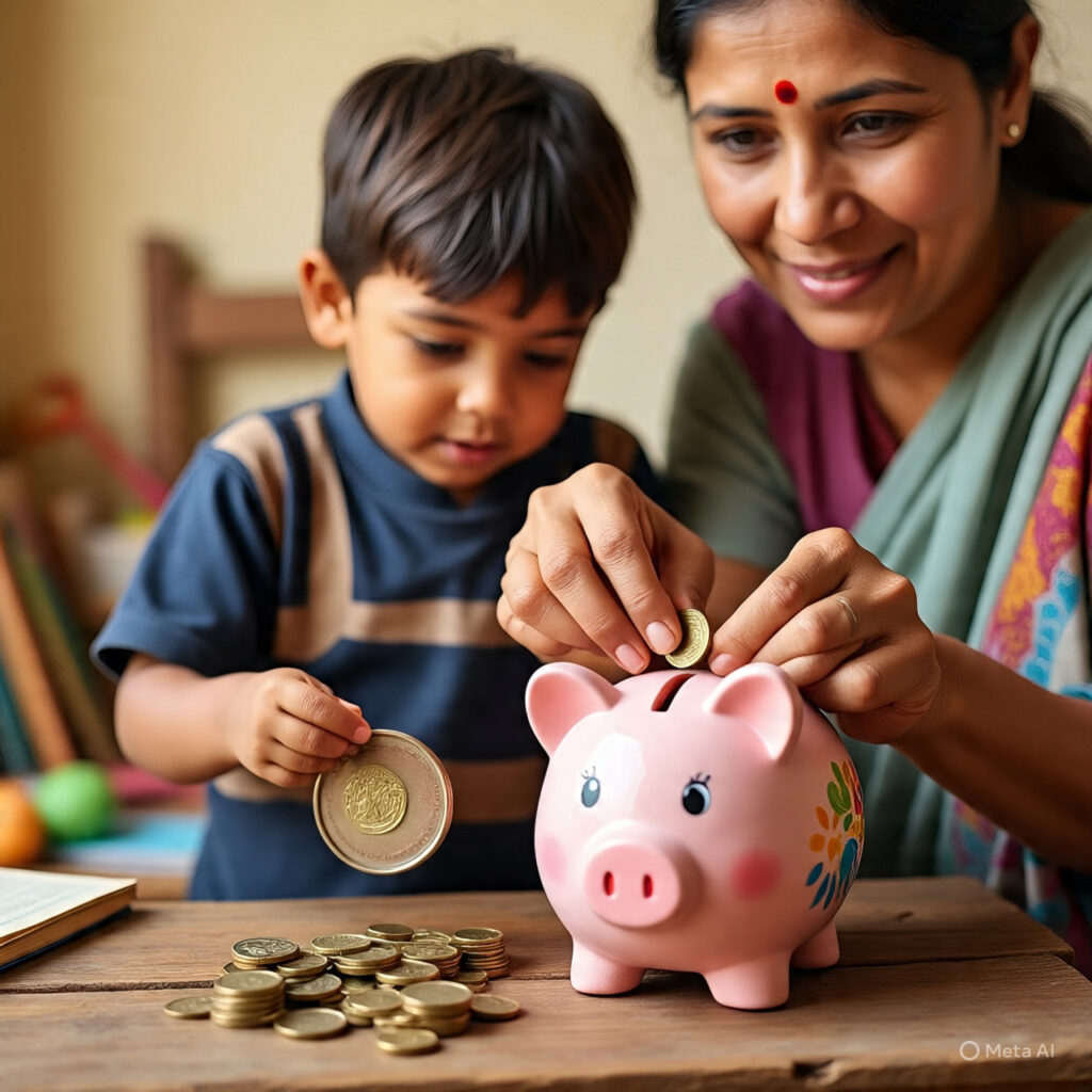 Early Finance: Building a Strong Financial Foundation for Your Child 1 piggy bank parenting a photo of a 1 Early Finance: Building a Strong Financial Foundation for Your Child