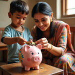 First lessons in saving, how to teach a 3-year-old to save money, best piggy banks for toddlers financial education, age-appropriate saving activities for preschoolers, introducing money concepts to young children,