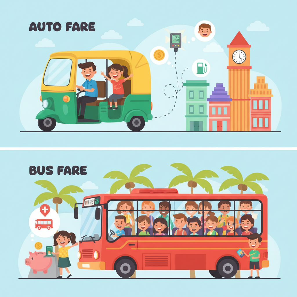 Explaining Auto and Bus Fare to Kids: 5 Brilliant Ways to Teach Transport Costs 1 09d66dfe 45b4 4ea8 8628 ed7287ce2401 Explaining auto and bus fare to kids,
Bus fare calculation lessons for kids India,
Public transport financial literacy for children India,
Auto rickshaw fare education for kids India,
Teaching transportation costs to children India