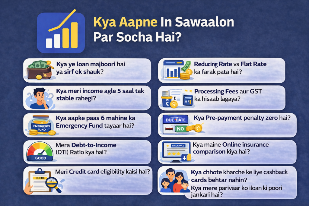 Low-interest personal loans, Financial planning tools, Credit card eligibility, Best Credit Cards for Cashback, Online insurance comparison