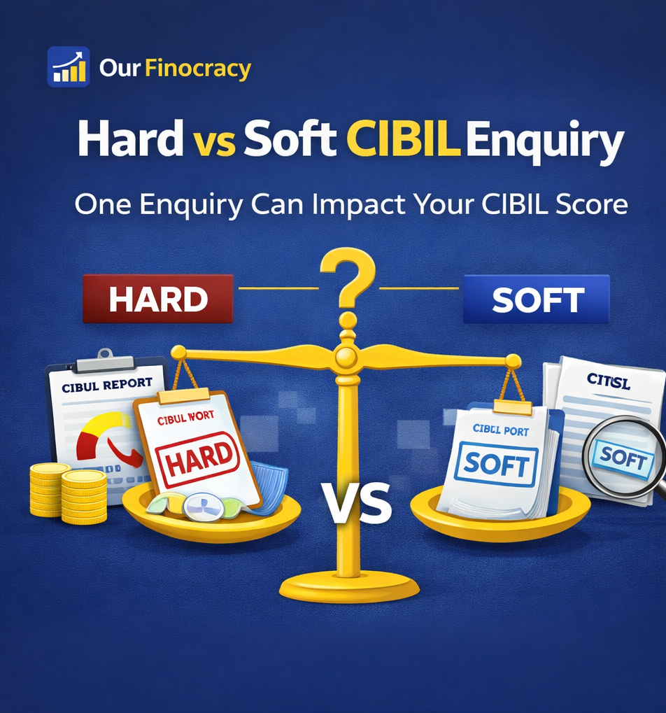 Hard Enquiry vs Soft Enquiry, Impact of multiple loan applications on CIBIL, Soft credit check vs Hard credit check, How to remove hard inquiries from credit report, CIBIL score reduction after loan rejection