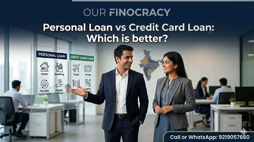 personal loan vs credit card loan, personal loan interest rate, credit card loan interest, loan on credit card, instant personal loan